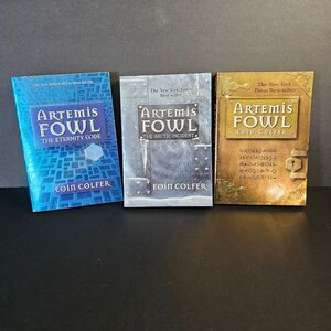 Artemis Fowl Paperback Books Lot of 3 Arctic Incident Eternity Code Good Colfer